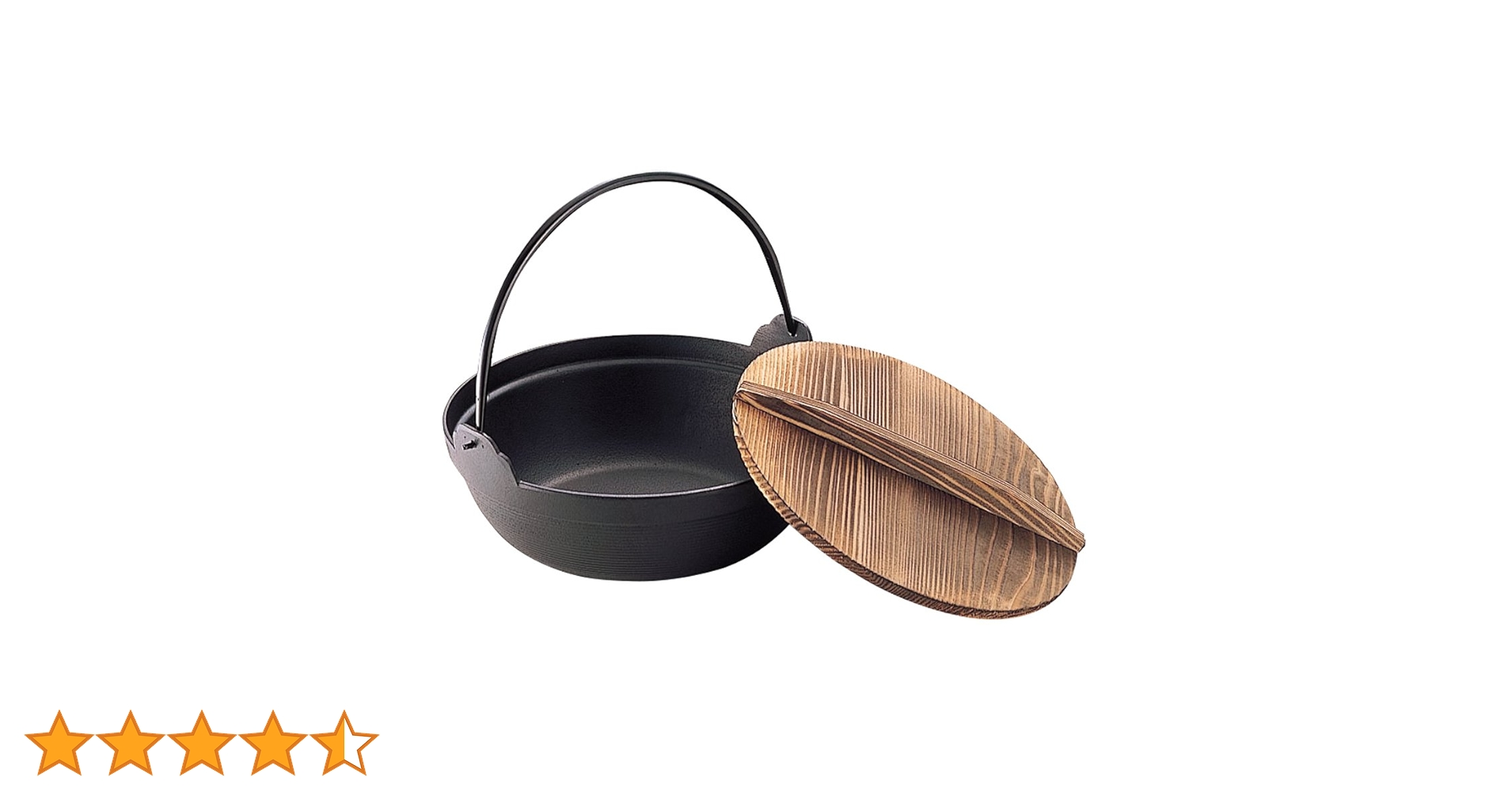 Amazon|池永鉄工(Ikenaga Iron Works) いろり鍋 鉄鍋 16cm 木蓋付き 1 Amazon|池永鉄工(Ikenaga Iron Works) いろり鍋 鉄鍋 16cm 木蓋付き 1